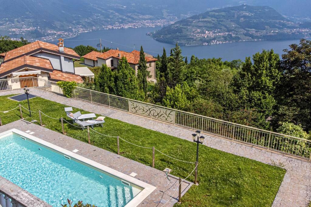 La Dolce Vita - Vista Lago E Piscina Parzanica 외부 사진