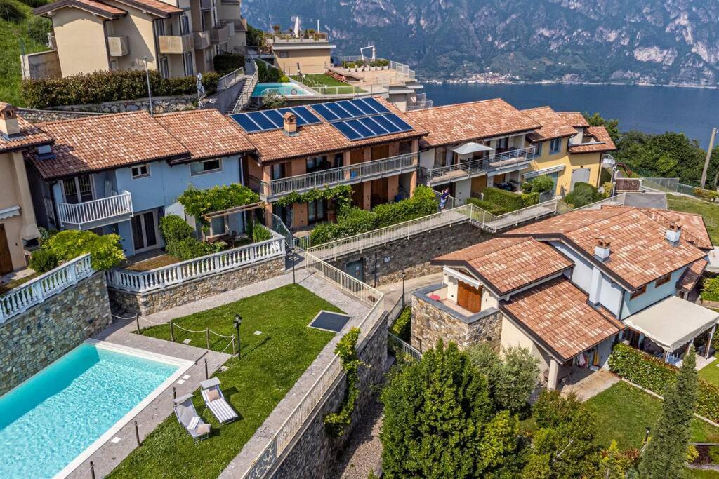 La Dolce Vita - Vista Lago E Piscina Parzanica 외부 사진